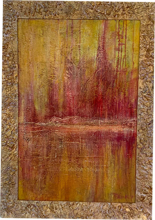 Golden light and more 76x106cm