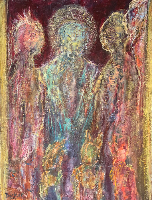 Gatekeeper on the other side 90x120cm